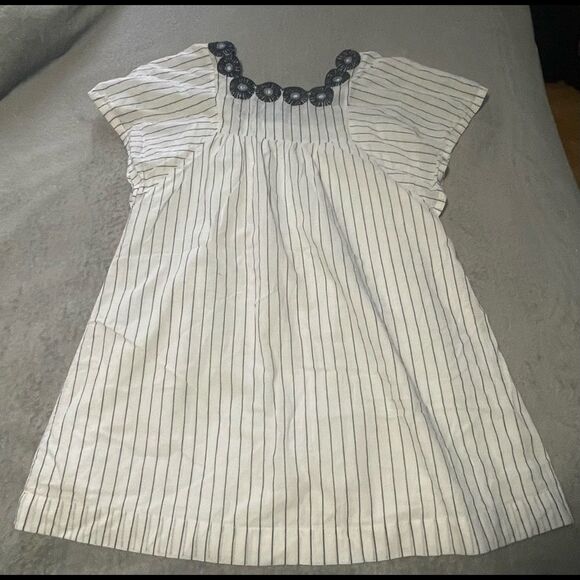 MADEWELL embroidered butterfly dress size xs fits bigger EUC - Picture 5 of 6